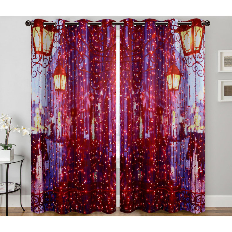 Room Darkening Curtain Pair, 27" W x 90" L