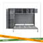 Grand lit escamotable mural avec armoires-901095788