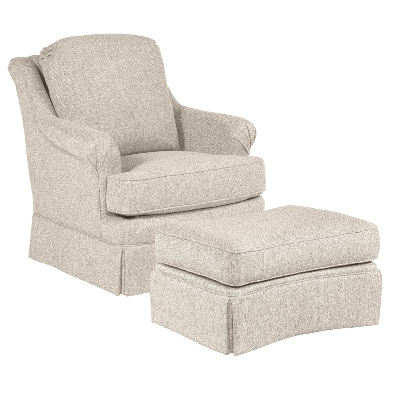 Milan 35.5" Wide Armchair, Stationary, 9508 Sand