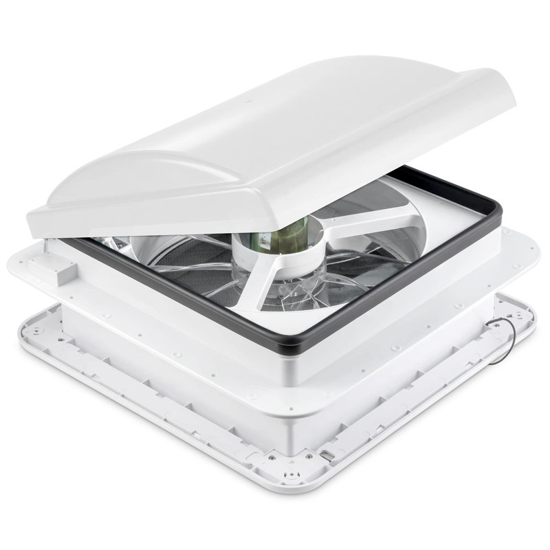 Ventilateur de voiture 3,75 po Hike Crew, Blanc