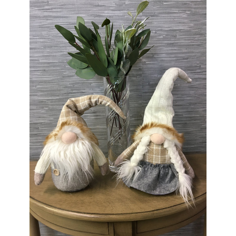 Gnomes de campagne 10 po, ensemble de 2