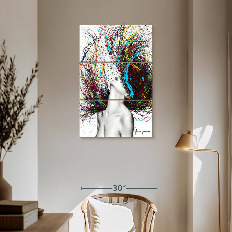 Leisha Excite, 57" H x 36" W