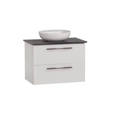 Maxim 66 mm Single Vanity with Vessel Ceramic Basin