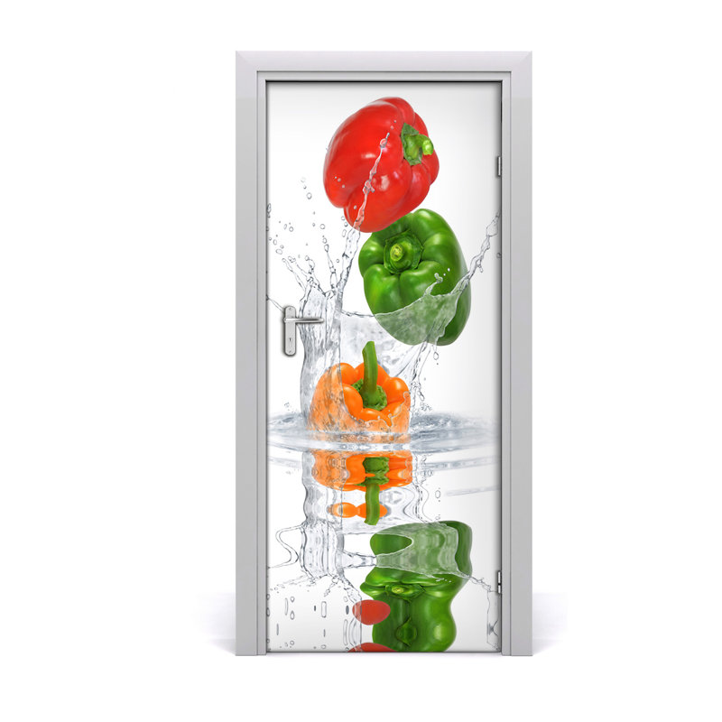 Pepper Door Decal