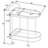 Peebles Metal Bar Cart-498472835