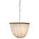 Lorsworth 3 - Light Seashell Dimmable Drum Chandelier