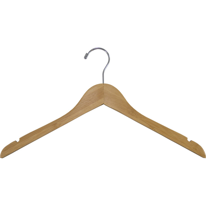 Cintre en bambou pour robe / chandail / chandail