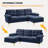 Premont 83'' Upholstered Sofa & Chaise-575409640