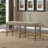Ladora Microfiber / Microsuede Upholstered Bench