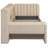 Beige Upholstered Twin Size Daybed With Under - Bed Drawers, Shelves, Flip Top Cabinets And Side Table All In One For Small Apartments, Versatile Storage Ideal Space Saving Design-516520397