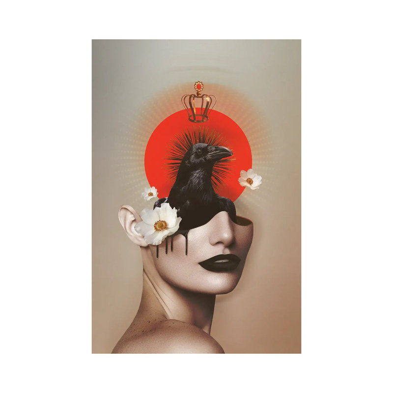 Dixit Corvo by Jordan Marchand - Wrapped Canvas Print, 20.32 cm H x 30.48 cm W