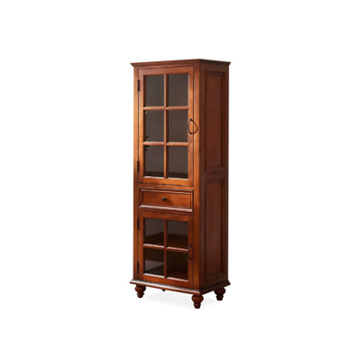 Modern cherry Solid Wood Display Stand