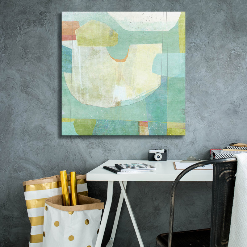  «Aqua Pool» par Suzanne Nicoll, art mural sur toile, 26 po x 26 po, H 26 po x l 26 po