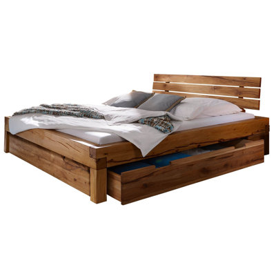 Krakau Solid Wood Storage Bed