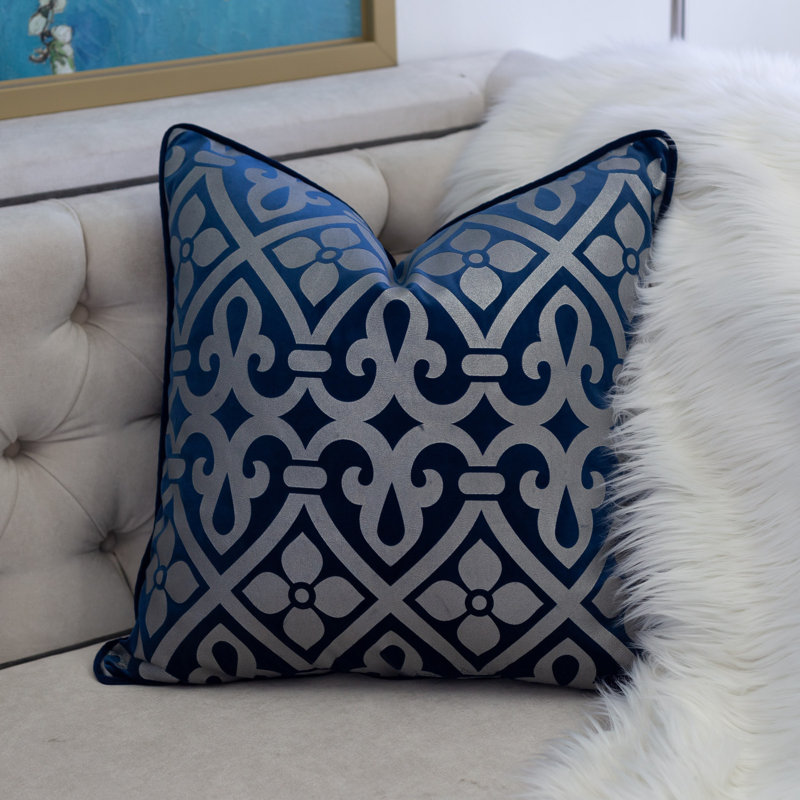 Abstract Throw Pillow
