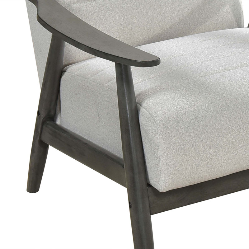 Fauteuil d'appoint décontracté 1pc, Blanc cassé