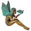 Bird Fairy Cast Garden Statue