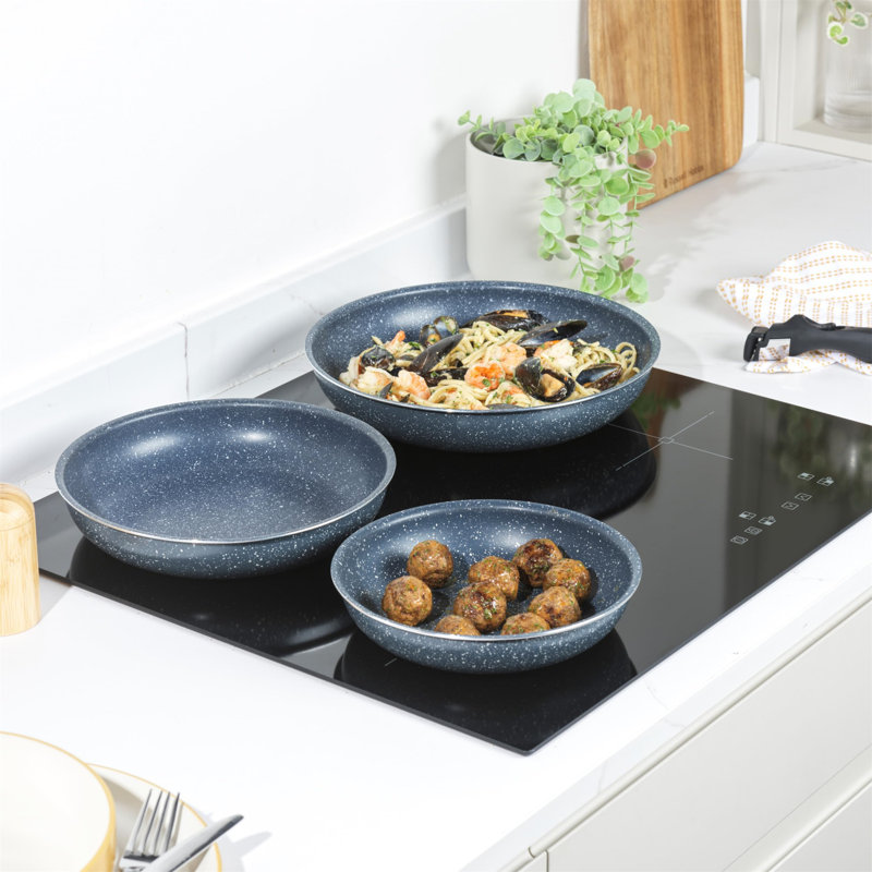 3 - Piece Non-Stick Aluminum Cookware Set