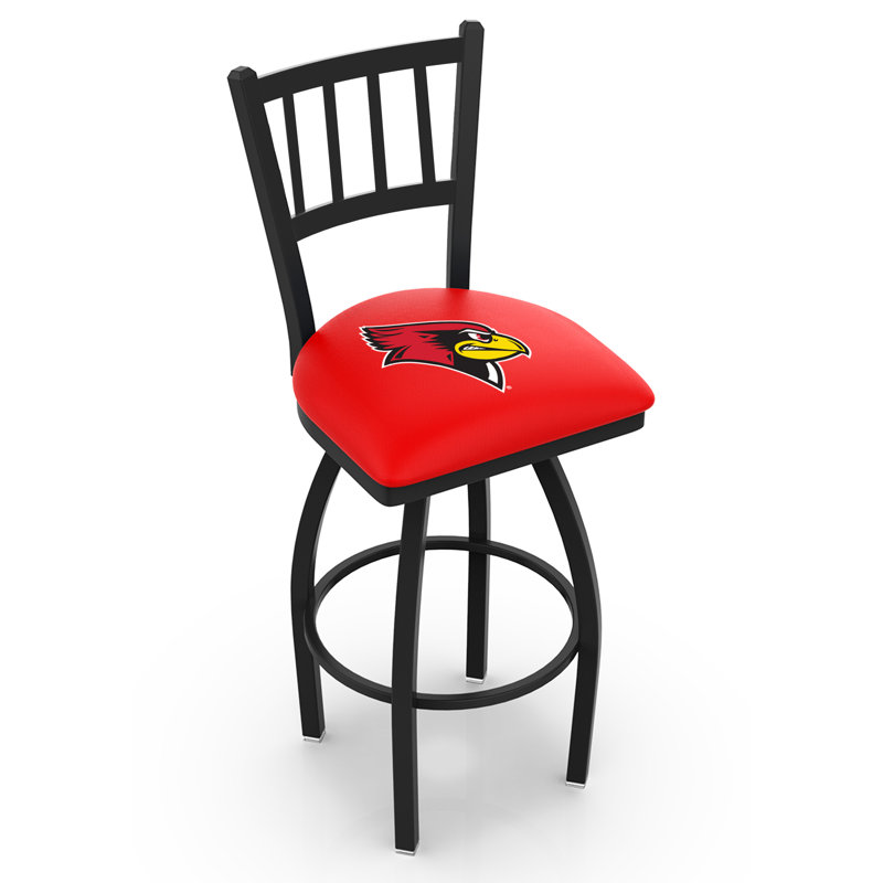 Tabouret de comptoir pivotant de 25 po NCAA, 30 po de hauteur, Illinois State University