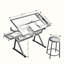 Ensemble de table à dessin et de chaises à hauteur ajustable l 39,76 po Zorita-1065646539