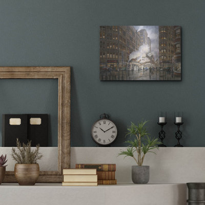 '20Th Century Ltd. At Syracuse Ny 1936' by Stanton Manolakas, Metal Wall Art