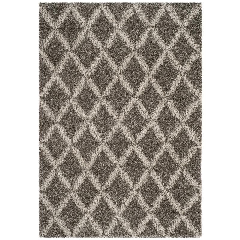 Hudson Shag Performance Geometric Rug, Rectangle 5' x 7'