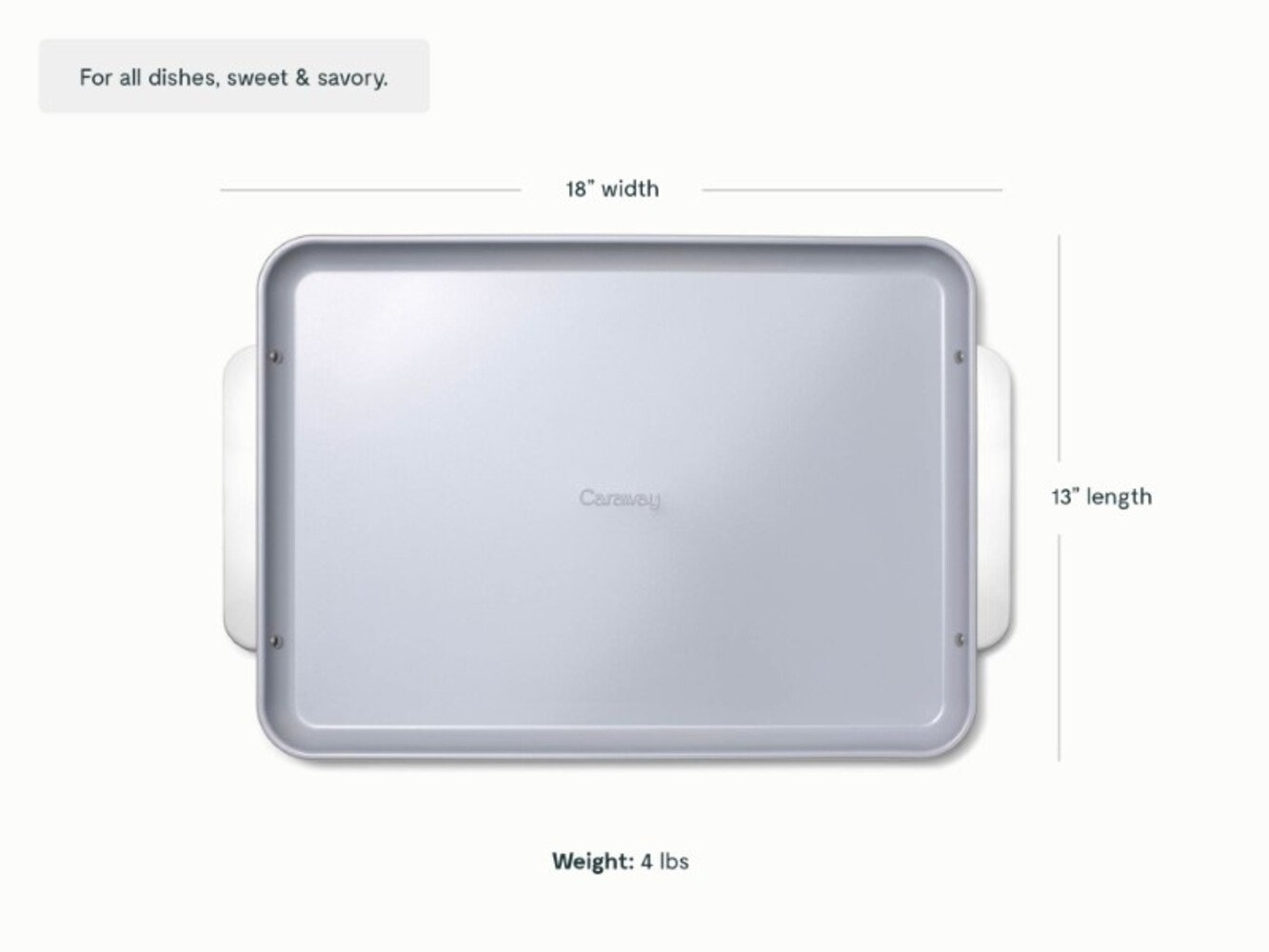 Caraway Nonstick Baking Sheet, Cream