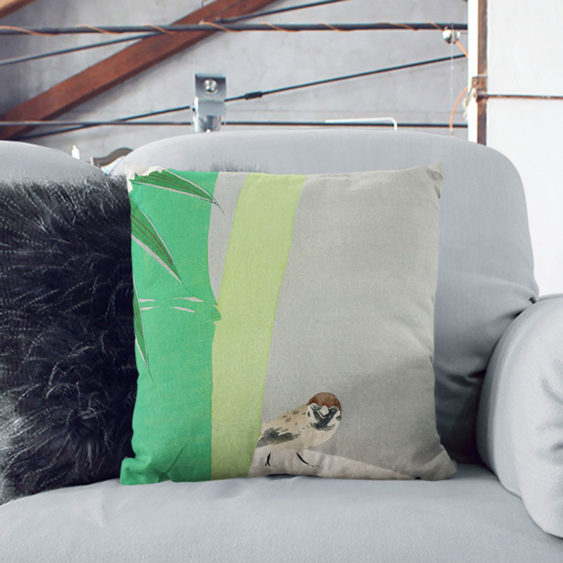 Sparrow Scatter Cushion, 40cm H x 40cm W x 15cm D