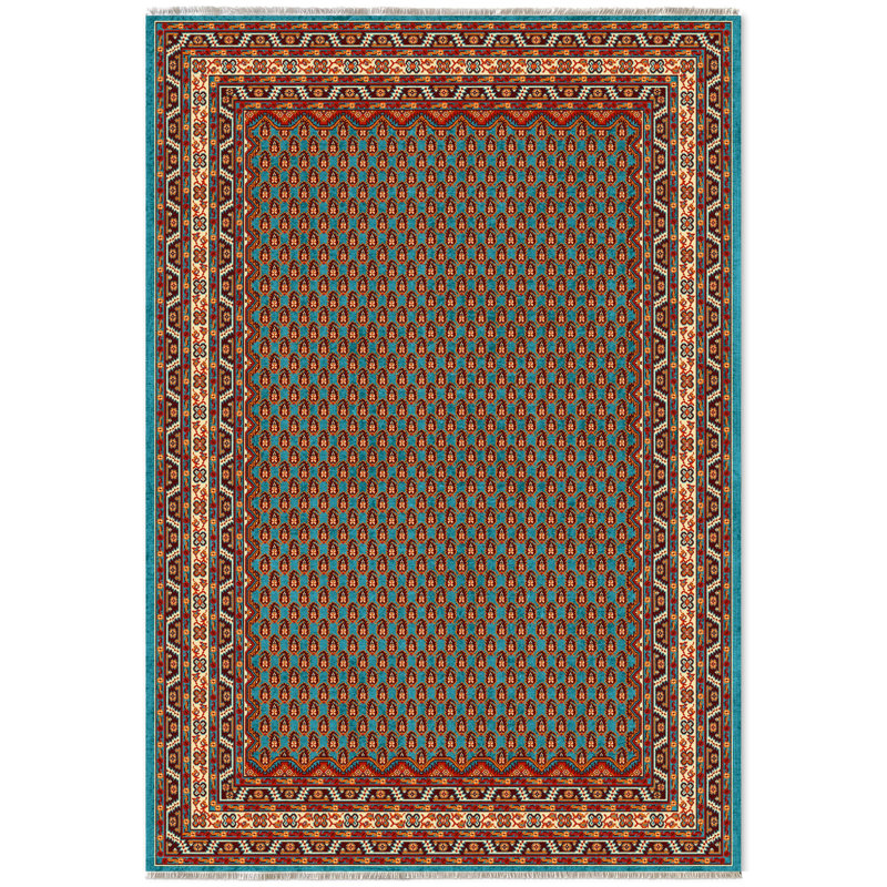 Tapis Zelphia, Rectangle 4 pi x 6 pi 7 po