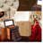 14.2'' H Faux Leather Jewelry Box with Integrated Mirror-549718417