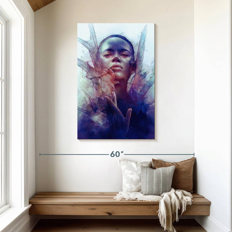 Leisha Queen Prey, 45" H x 30" W