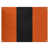 Orange foncé / noir sélectionné