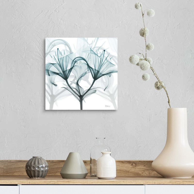 « Crystal Flame Lily » par Albert Koetsier, reproduction d’art sur toile, Toile tendue, H 12 po x l 12 po x P 1,25 po