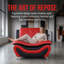 Fauteuil d'appoint en similicuir avec dossier capitonné-1179896463