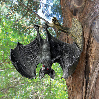 Statue chauve-souris vampire démon de la nuit