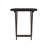 Bartelso Octagon Wood Tray Table Set with Stand