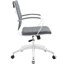 Fauteuil de direction à dossier moyen cannelé Modway Jive-30602576