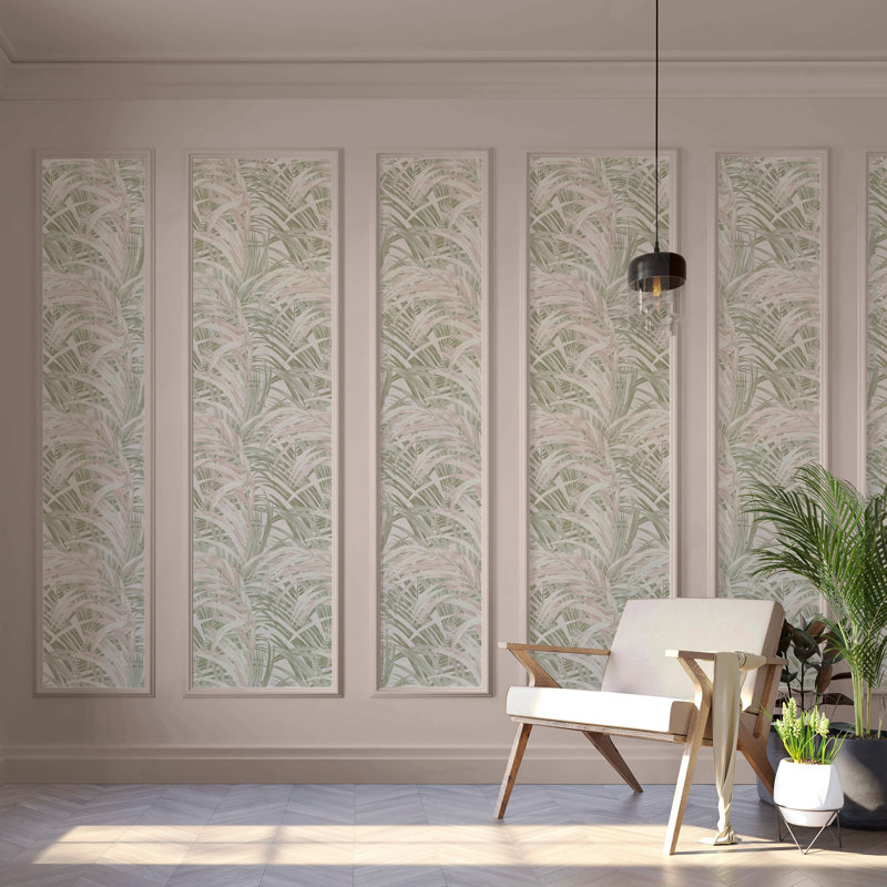 Boutique Congo Forest Wallpaper, Pink/Rose