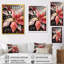 «Red Blossoming Poinsettias I», reproduction-617784112-617784116