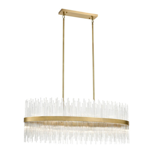 Everly Quinn 24 - Light Dimmable Drum Chandelier | Wayfair