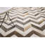 Natural Hide Cowhide Chevron Area Rug-25306217