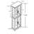 Lighted Glass Curio Display Cabinet-2098246357