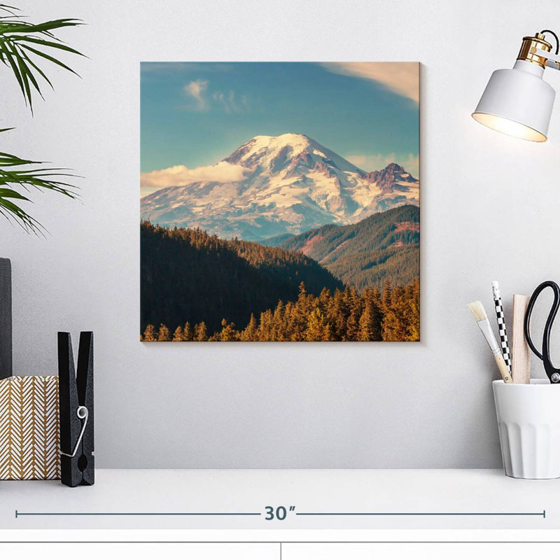 Alvord Mt. Rainier Morning Glow