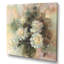 Bouquet abstrait de pivoines blanches - Décoration murale traditionnelle sur toile-1048442879-1048442869