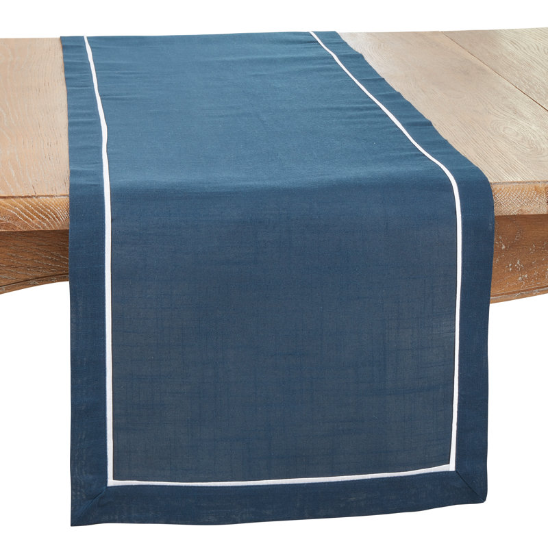 Chemin de table Classic, Bleu marine