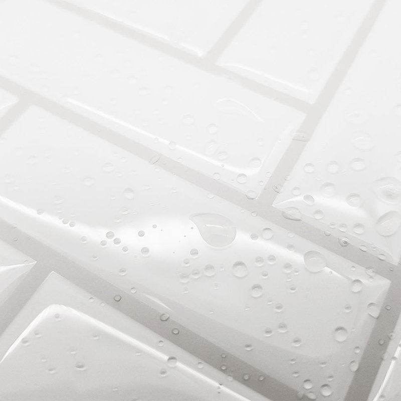 11.03'' W x 8'' L Gel Peel and Stick Mosaic Tile