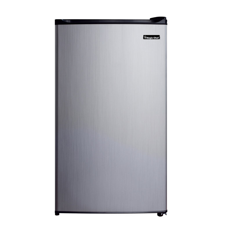 Mini réfrigérateur compact 3,5 pi³ avec congélateur Magic Chef MCBR350S2, Argent