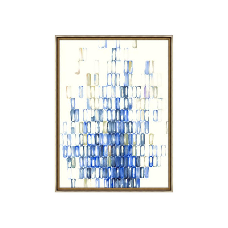 Gradation II par Sara Brown - impression, Couche de verre, H 53 po x l 40 po x P 1,5 po