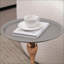 Table basse en métal de forme lanterne pour le salon, base lestée stable et amp; Assemblage rapide