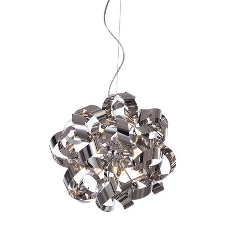 Hutchins Azzardo 9-Light Novelty Pendant, Chrome